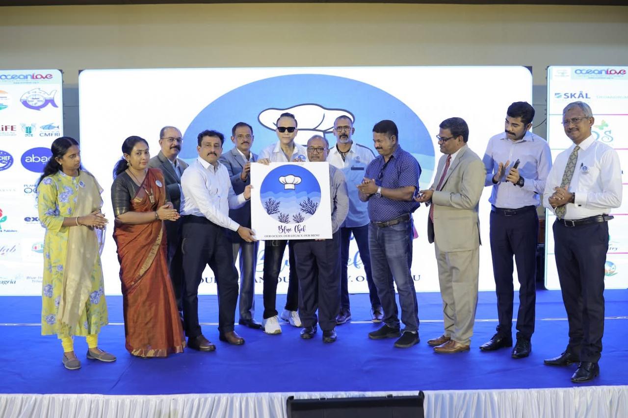 Blue Chef Initiative logo unveiled by Bond Safari Kovalam and partners